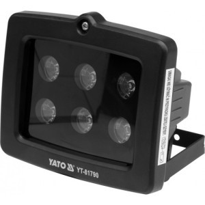 Lempa reflektorinė diodinė 6W 6LED YT-81790 YATO išp.