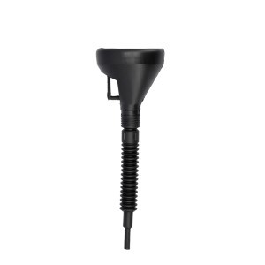 Piltuvėlis su lanksčia žarnele 2 dalių juodas 83000 Lenkija