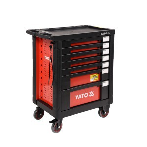 Spintelė autoservisui su įrankiais 211 vnt. 980x770x465 mm YT-55290 YATO