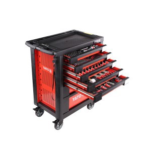 Spintelė autoservisui su įrankiais 211 vnt. 980x770x465 mm YT-55290 YATO