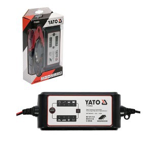 Pakrovėjas auto akumuliatoriui elektroninis 6-12V/4A YT-83032 YATO