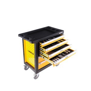 Spintelė autoservisui su įrankiais 177 vnt. 770x458x901 mm 58540 Vorel