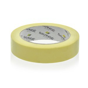 PAPER TAPE ADHESIVE YELLOW 25/25M