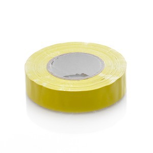 Juosta izoliacinė geltona 19 mm*20 m*0.18 mm Savex (10)