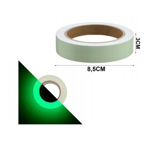 Juosta fluorescencinė žalia 30 mm x 3 m 11370