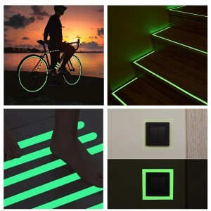 Juosta fluorescencinė žalia 20 mm x 5 m 11372