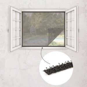 Juosta lipni su VELCRO juoda 6 m DI0060