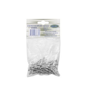 Kniedės aliumininės 4,0x19,0 mm 50 vnt. Savex