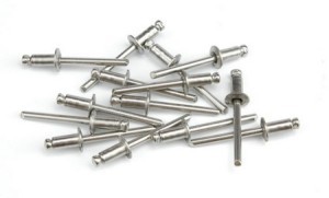 Kniedės nerūdijančio plieno 4,0x6,4 mm 50 vnt. 11123 Savex