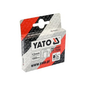 Kabės susegėjui 12 mm 0.7x11.2 1000 vnt. YT-7054 YATO