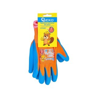 Pirštinės darbinės vaikiškos 3" (5-8 metų) GEKO G75061