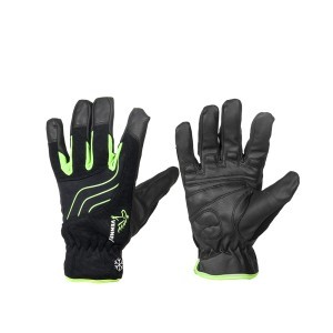 Pirštinės žieminės sintetinės odos siūtos 10 dydis 21-2433 Venner