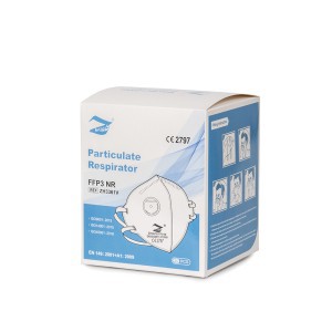 Kaukė veidui FFP3 su vožtuvu CE2797 EN149:2001+A1:2009 ZH3361V