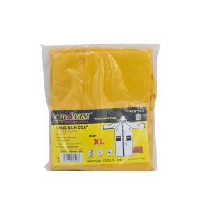 Lietpaltis geltonas PVC, L dydis 1537722-2 Crownman