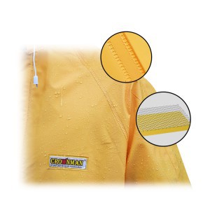Lietpaltis geltonas PVC, XXL dydis 1537722-4 Crownman
