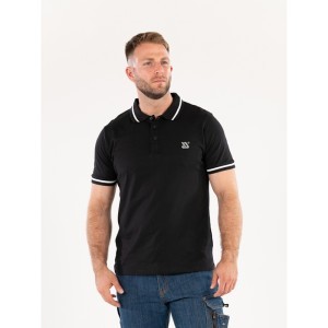 Marškinėliai POLO juoda sp. M dydis YT-78601 YATO