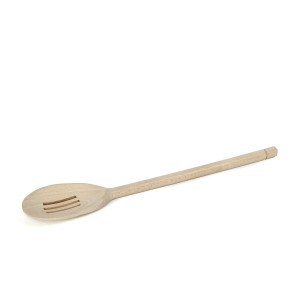 Šaukštas medinis ažūrinis 30 cm DRE305