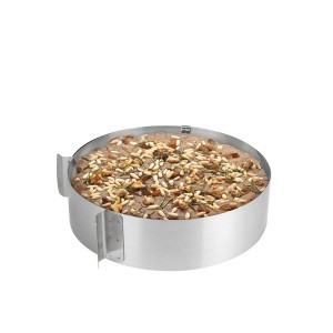 Konditerinis žiedas torto surinkimui reguliuojamas D15-30 cm H5 cm KP5249