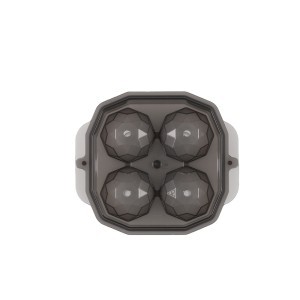 Forma ledukams, silikoninė 4 vietų Diamond Maku 649045