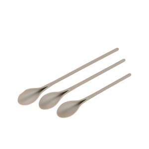 Šaukštų rinkinys 3 vnt 24/28/33 cm plastikiniai (mix) Urban Living 117703