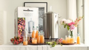 Indas fermentavimui 30 L su oro užraktu vynui/sidrui/alui Marjukka 601651