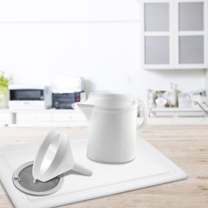 Indas matavimui su snapeliu 5 l D18,5xH22,5 cm plastikinis 44050 Italija STEFANP