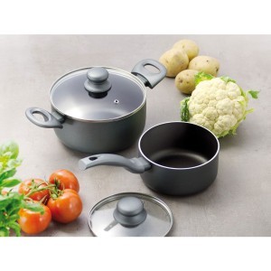 Puodas su dangčiu D28 cm 7,2 l GRAPHITE Ambition 20129