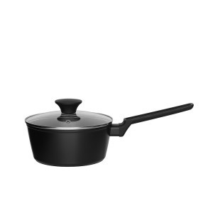 Puodas su dangčiu D16 cm 1,7 l kaltinis aliuminis Maku 639647