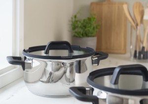 Puodas su dangčiu D24 cm 5,2 l nerūdijantis plienas Maku 635214