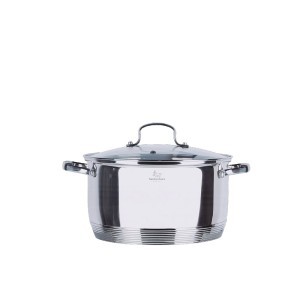 Puodas su dangčiu D20 cm nerūdijantis plienas Santa Clara MKT56187