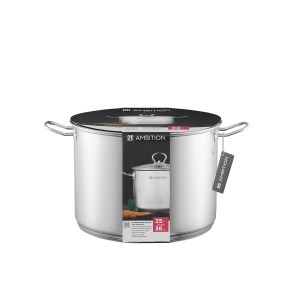 Puodas su stikliniu dangčiu D36 cm 25 l ACERO Ambition 44463