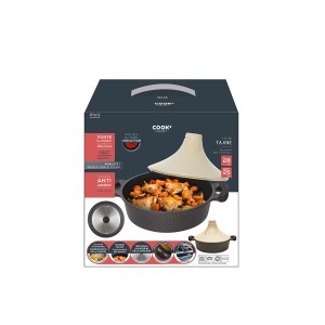 Puodas tadžinas D28 cm, tinka indukcinei viryklei Cook Concept KC25801