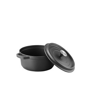 Puodas su dangčiu (troškintuvas) D24 cm 3,5 l ketus IRON Ambition 68608