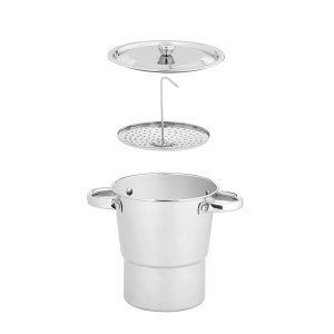 Garų puodas 2,5 l nerūdijančio plieno, tinka kuskusui Kinvara 12120