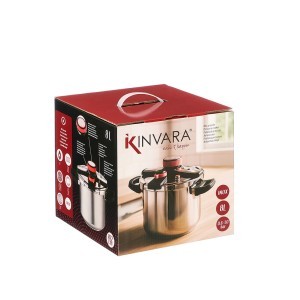 Greitpuodis 8 l D22 cm nerūdijantis plienas Kinvara 13160