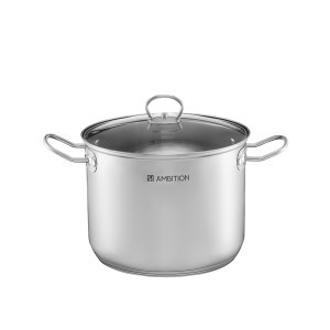 Puodas su dangčiu D26 cm 11 l nerūdijantis plienas ACERO Ambition 60825
