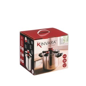 Greitpuodis 10 l D27,5 cm nerūdijantis plienas Kinvara 13161