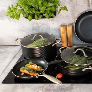 Puodas su dangčiu D24 cm 4,6 l RIBS Ambition 813216