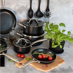 Puodas su dangčiu D24 cm 4,6 l RIBS Ambition 813216