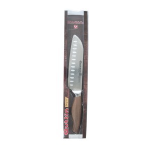 Peilis 17 cm nerūdijančio plieno Legno Santoku Quttin QT-CAR742507