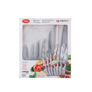 Peilių rinkinys 7 vnt. 34.5/35/29.5/23.5/22/20/19 cm ALPINA 871125226842