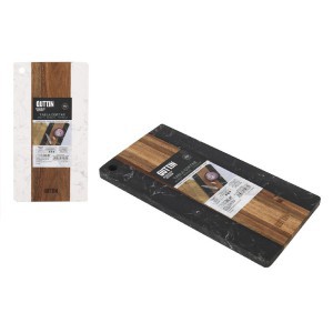 Pjaustymo lentelė iš akacijų su marmuru 30x15x1.3cm Quttin BQ01018674933