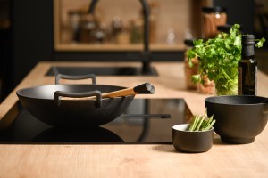 Keptuvė ketaus gili WOK 35x30x11 cm 3,5 l Maku 620255