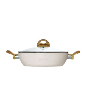 Gili keptuvė su 2 rankenomis ir dangčiu D28 cm NATURE Ambition 80037