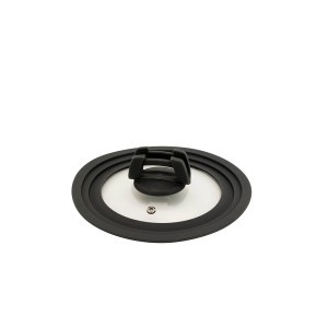 Dangtis keptuvei/puodui D16/18/20 cm su laikikliu šaukštui 5Five 151487