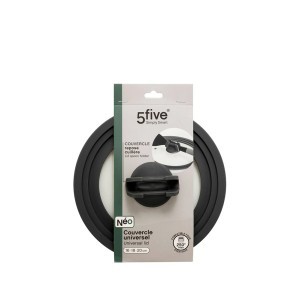 Dangtis keptuvei/puodui D16/18/20 cm su laikikliu šaukštui 5Five 151487