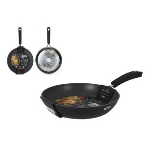 Keptuvė D26 cm kaltinis aliuminis Quttin BQ06026775677