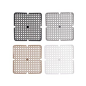 Kilimėlis virtuvei/kriauklei 28x28 cm (mix) Kinvara 60128