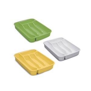 Stalo įrankių dėklas 24x34x5 cm plastikinis (mix) 47157 Italija STEFANPLAST