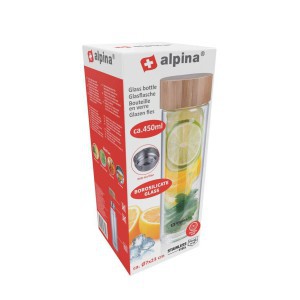 Gertuvė stiklinė 450 ml Alpina 871125226751